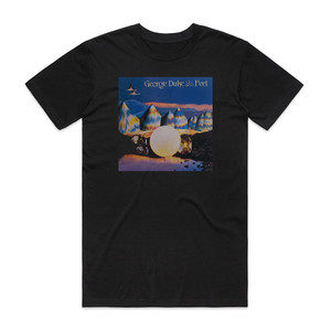 George Duke Feel Album Cover T-Shirt Black