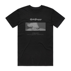 Goldfrapp Stranger Live At The Royal Albert Hall Album Cover T-Shirt Black