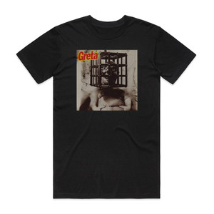 Greta No Biting Album Cover T-Shirt Black Greta No Biting Album Cover T-Shirt Black