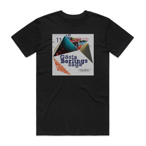 Gosta Berlings Saga Glue Works Album Cover T-Shirt Black Gosta Berlings Saga Glue Works Album Cover T-Shirt Black