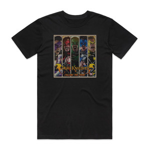 Grailknights Calling The Choir Album Cover T-Shirt Black Grailknights Calling The Choir Album Cover T-Shirt Black