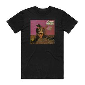 Gary Moore Best Spanish Guitar Album Cover T-Shirt Black