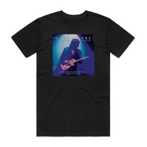 Gary Moore Parisienne Walkways The Blues Collection Album Cover T-Shirt Black Gary Moore Parisienne Walkways The Blues Collection Album Cover T-Shirt Black