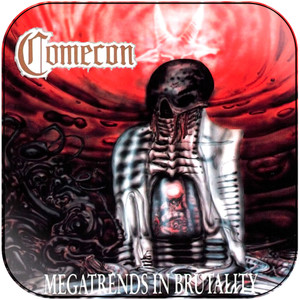 Comecon Megatrends In Brutality Album Cover Sticker Album Cover Sticker Comecon Megatrends In Brutality Album Cover Sticker Album Cover Sticker