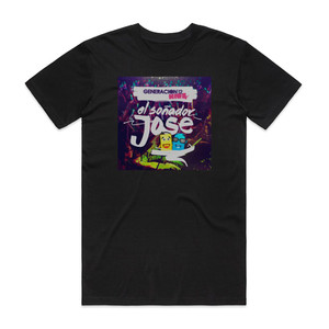 Generacion 12 El Soador Jos Album Cover T-Shirt Black Generacion 12 El Soador Jos Album Cover T-Shirt Black