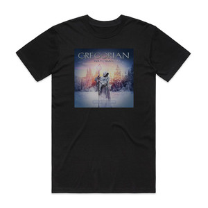 Gregorian Holy Chants Album Cover T-Shirt Black