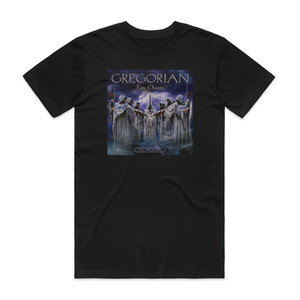 Gregorian Epic Chants Album Cover T-Shirt Black
