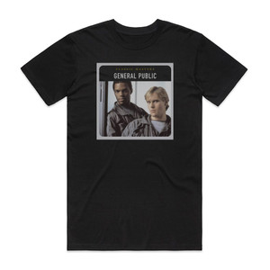 General Public Classic Masters General Public Album Cover T-Shirt Black General Public Classic Masters General Public Album Cover T-Shirt Black