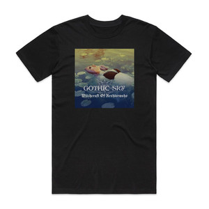 Gothic Sky Witchcraft Of Krehterwehs Album Cover T-Shirt Black Gothic Sky Witchcraft Of Krehterwehs Album Cover T-Shirt Black