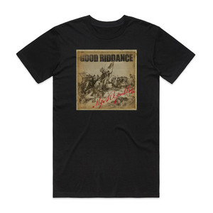 Good Riddance My Republic Album Cover T-Shirt Black Good Riddance My Republic Album Cover T-Shirt Black