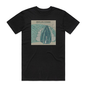 Great Lake Swimmers New Wild Everywhere Album Cover T-Shirt Black Great Lake Swimmers New Wild Everywhere Album Cover T-Shirt Black