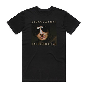 Georg Ringsgwandl Untersendling Album Cover T-Shirt Black