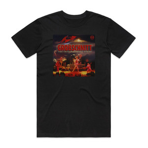 Grobschnitt The International Story Album Cover T-Shirt Black Grobschnitt The International Story Album Cover T-Shirt Black