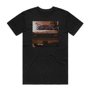 Gin Blossoms New Miserable Experience Album Cover T-Shirt Black Gin Blossoms New Miserable Experience Album Cover T-Shirt Black