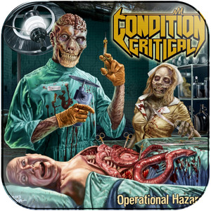 Condition Critical Operational Hazard Album Cover Sticker Album Cover Sticker