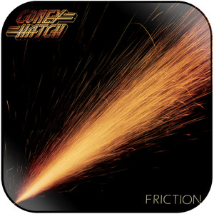 Coney Hatch Friction Album Cover Sticker Album Cover Sticker