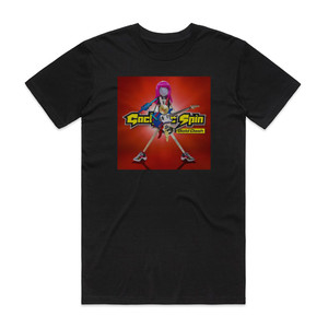 Gacharic Spin Gold Dash Album Cover T-Shirt White