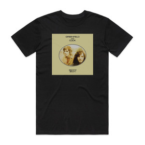 Greenfield and Cook Second Album Album Cover T-Shirt Black Greenfield and Cook Second Album Album Cover T-Shirt Black