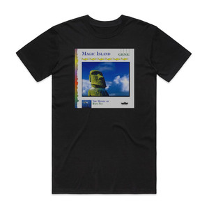 Gene Magic Island Album Cover T-Shirt Black