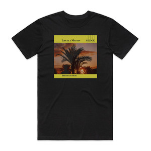 Gene Life Is A Melody Album Cover T-Shirt Black Gene Life Is A Melody Album Cover T-Shirt Black