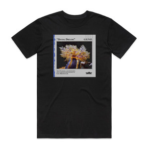 Gene Diving Dreams Album Cover T-Shirt Black Gene Diving Dreams Album Cover T-Shirt Black