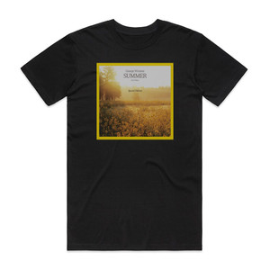 George Winston Summer Album Cover T-Shirt Black George Winston Summer Album Cover T-Shirt Black