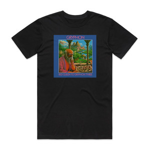 Gryphon Red Queen To Gryphon Three Album Cover T-Shirt Black Gryphon Red Queen To Gryphon Three Album Cover T-Shirt Black