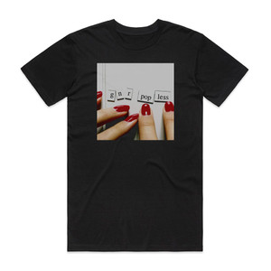 GNR Popless Album Cover T-Shirt Black GNR Popless Album Cover T-Shirt Black