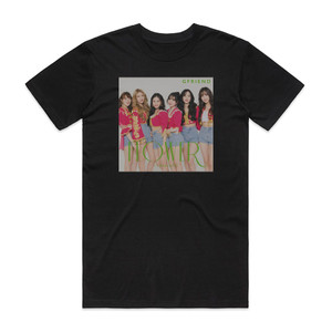 GFRIEND Flower 3 Album Cover T-Shirt Black