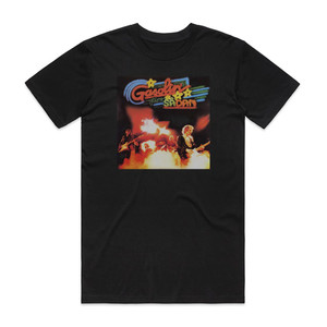 Gasolin Live Sdan Album Cover T-Shirt Black Gasolin Live Sdan Album Cover T-Shirt Black