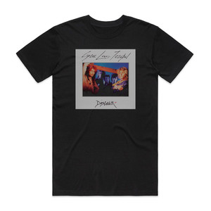 Gene Loves Jezebel Discover Album Cover T-Shirt Black Gene Loves Jezebel Discover Album Cover T-Shirt Black