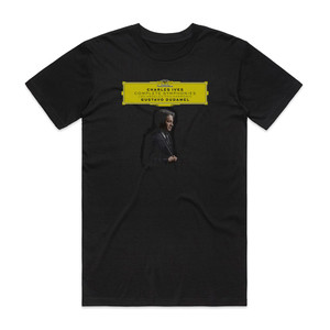 Gustavo Dudamel Complete Symphonies Album Cover T-Shirt Black Gustavo Dudamel Complete Symphonies Album Cover T-Shirt Black
