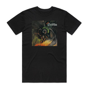 Griffin Flight Of The Griffin Album Cover T-Shirt Black Griffin Flight Of The Griffin Album Cover T-Shirt Black