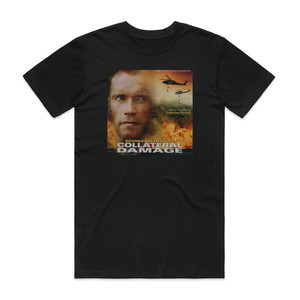 Graeme Revell Collateral Damage Album Cover T-Shirt Black Graeme Revell Collateral Damage Album Cover T-Shirt Black