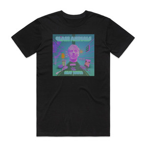 Glass Animals Heat Waves Album Cover T-Shirt Black Glass Animals Heat Waves Album Cover T-Shirt Black