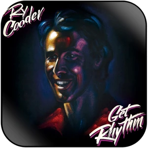 Ry Cooder Get Rhythm Album Cover Sticker Album Cover Sticker