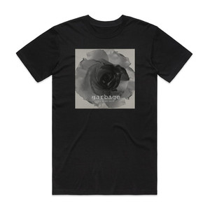 Garbage Big Bright World Album Cover T-Shirt Black Garbage Big Bright World Album Cover T-Shirt Black