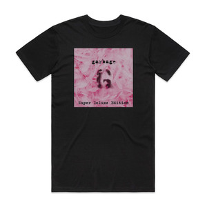Garbage Garbage 4 Album Cover T-Shirt Black Garbage Garbage 4 Album Cover T-Shirt Black