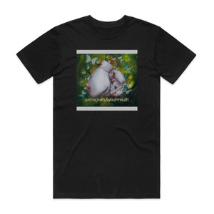 Garbage Shut Your Mouth 1 Album Cover T-Shirt Black Garbage Shut Your Mouth 1 Album Cover T-Shirt Black