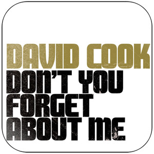 David Cook Dont You Forget About Me Album Cover Sticker Album Cover Sticker David Cook Dont You Forget About Me Album Cover Sticker Album Cover Sticker