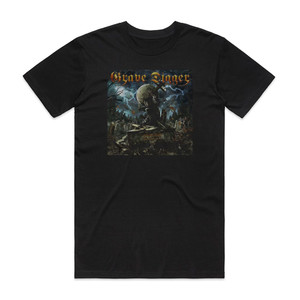 Grave Digger Exhumation The Early Years Album Cover T-Shirt Black Grave Digger Exhumation The Early Years Album Cover T-Shirt Black
