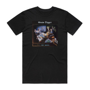 Grave Digger War Games 1 Album Cover T-Shirt Black