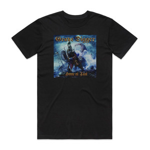 Grave Digger Home At Last Album Cover T-Shirt Black
