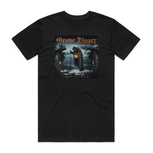 Grave Digger Yesterday Album Cover T-Shirt Black Grave Digger Yesterday Album Cover T-Shirt Black