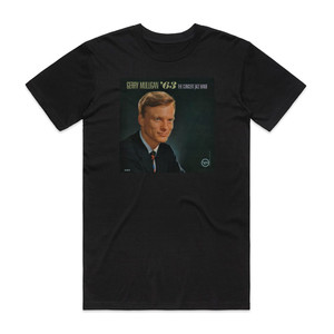 Gerry Mulligan 63 The Concert Jazz Band Album Cover T-Shirt Black