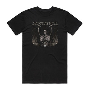 Gormathon Celestial Warrior Album Cover T-Shirt Black