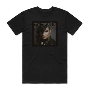 Gabrielle Stop Right Now Album Cover T-Shirt Black Gabrielle Stop Right Now Album Cover T-Shirt Black