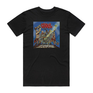 Ghoul Transmission Zero Album Cover T-Shirt Black Ghoul Transmission Zero Album Cover T-Shirt Black