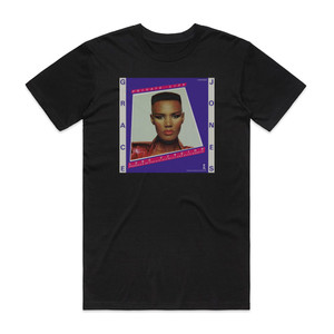 Grace Jones Private Life Shes Lost Control Album Cover T-Shirt Black