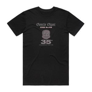 Gentle Giant Free Hand Album Cover T-Shirt Black Gentle Giant Free Hand Album Cover T-Shirt Black